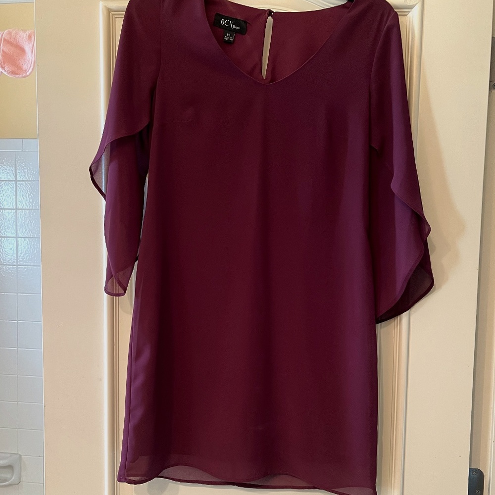 BCX XS Formal Maroon Dress